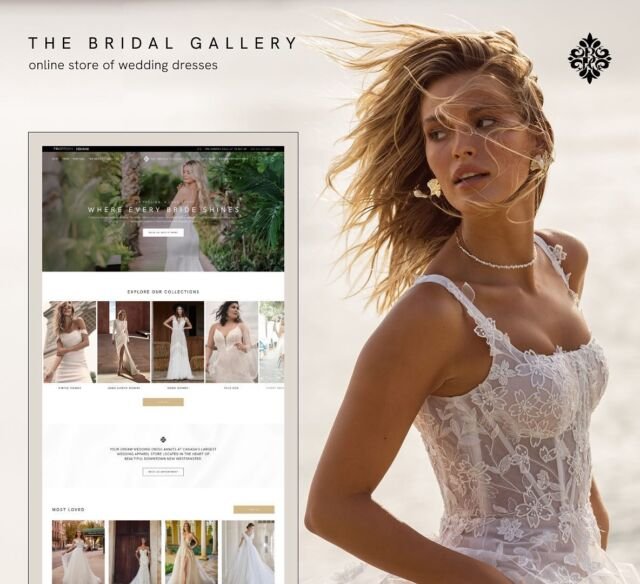 New case in our portfolio! Exciting news to share from SPLIT Development. We are thrilled to present our latest project, a custom Shopify website for The Bridal Gallery. Our team created Figma design and transformed into a stunning Shopify site, complete with custom animations, user-friendly navigation, and easy appointment scheduling. Plus, our SEO optimization efforts have boosted The Bridal Gallery’s online visibility. Check out the project showcase to learn more!#Shopify #Ecommerce #WebDevelopment #UXUIDesign #BridalGallery #SEO