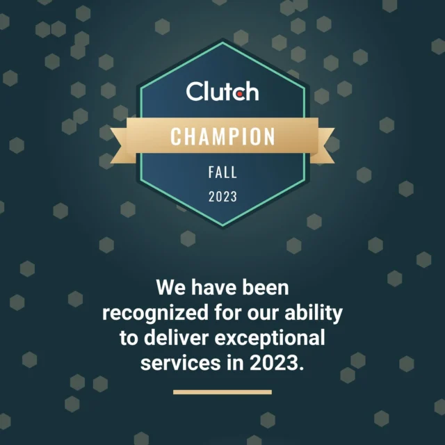 SPLIT Development has been recognized as one of the top 10% of global winners on Clutch! Thank you to Clutch for this recognition. Our success is a reflection of
our commitment to excellence and building lasting client relationships.

#ClutchChampion