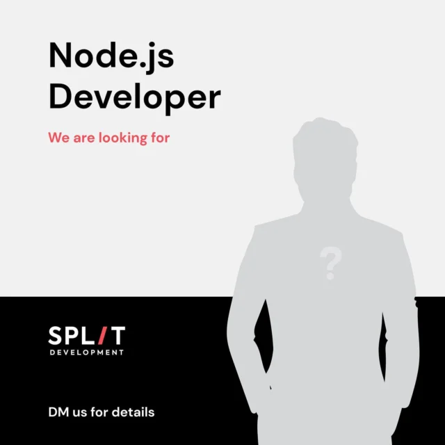 SPLIT Development is a young and creative IT company that is developing rapidly and invites Node.js Developer to work:

Required knowledge and experience working with:
* NodeJS (1+ year);
* GraphQL, REST
* Shopify + Node.js
* Next.js \ Express

It would be a plus:
* React
* TypeScript
* English Intermediate level

We offer:
* Flexible remote / office capabilities
* Professional growth
* Ability to develop and learn new programming languages
Working conditions:
* Comfortable office in the city center
* Friendly staff
* Ability to work remotely

Remuneration and schedule of your work:
* 5-day work schedule (7-hour working day)
* Income depends on your level and is determined after a test and interview.

If you are ready to develop in the most promising direction of IT technologies, get a decent salary and comfortable working conditions, then contact us by phone: +380950760817

#remotelyworking #вакансияit #удаленнаяработа #вакансия #nodejs #nodejsdeveloper #nodejsdevelopment #nodejsdevelopers #nodejsjobs #nodejsvacancy