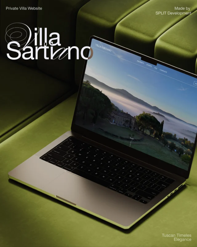 Villa Sartiano needed a website that matched the calibre of its luxury private retreat on the Tuscany-Umbria border. 🇮🇹We designed and developed a fully custom WordPress block theme from scratch - combining a premium visual experience, Full Site Editing, bespoke blocks with near-zero third-party dependencies, and 95+ PageSpeed performance even across image - and video-heavy pages. 🙌🏻#webdesign #wordpress_website #customdevelopment #splitdevelopment #uxuidesign